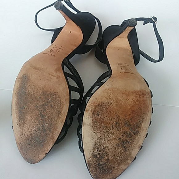 Nina sexy open for black shoes - Picture 4 of 5